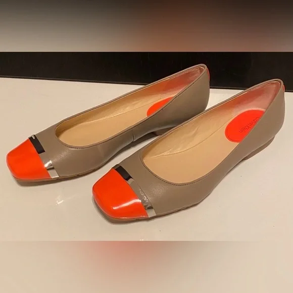 Calvin Klein Neon Spectator Color
Block Flat Shoes size 9 - Picture 4 of 10